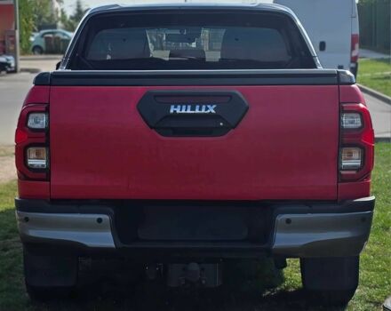 Красный Тойота Хайлюкс, объемом двигателя 2.8 л и пробегом 21 тыс. км за 13000 $, фото 4 на Automoto.ua
