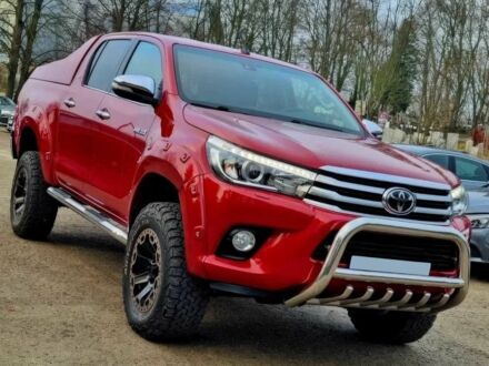 Тойота Хайлюкс 2016 в Сумах на Automoto.ua Красный Тойота Хайлюкс, объемом двигателя 2.4 л и пробегом 120 тыс. км за 18000 $, фото 1 на Automoto.ua