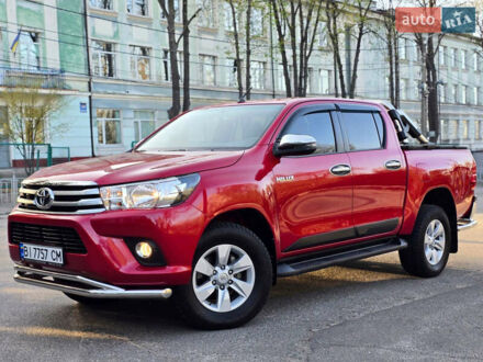 Тойота Хайлюкс 2018 у Києві на Automoto.ua Червоний Тойота Хайлюкс, об'ємом двигуна 2.4 л та пробігом 51 тис. км за 32000 $, фото 1 на Automoto.ua
