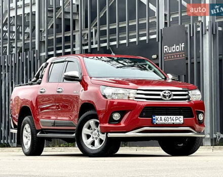 Красный Тойота Хайлюкс, объемом двигателя 2.4 л и пробегом 57 тыс. км за 35000 $, фото 1 на Automoto.ua