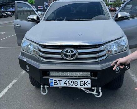 Серый Тойота Хайлюкс, объемом двигателя 2.4 л и пробегом 27 тыс. км за 34900 $, фото 1 на Automoto.ua