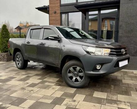 Серый Тойота Хайлюкс, объемом двигателя 2.39 л и пробегом 377 тыс. км за 21700 $, фото 4 на Automoto.ua