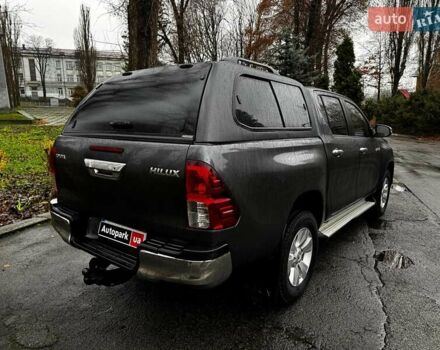 Сірий Тойота Хайлюкс, об'ємом двигуна 2.4 л та пробігом 188 тис. км за 24490 $, фото 6 на Automoto.ua