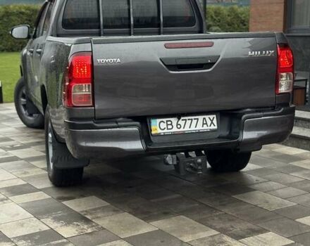 Серый Тойота Хайлюкс, объемом двигателя 2.39 л и пробегом 377 тыс. км за 21700 $, фото 13 на Automoto.ua