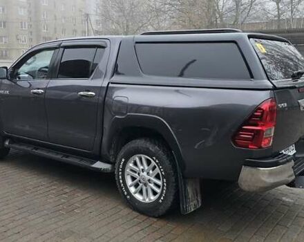 Серый Тойота Хайлюкс, объемом двигателя 2.4 л и пробегом 80 тыс. км за 32500 $, фото 6 на Automoto.ua