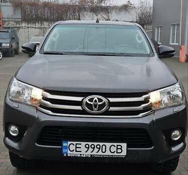 Серый Тойота Хайлюкс, объемом двигателя 2.4 л и пробегом 80 тыс. км за 32500 $, фото 1 на Automoto.ua