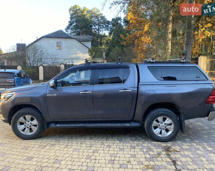 Серый Тойота Хайлюкс, объемом двигателя 2.4 л и пробегом 126 тыс. км за 30000 $, фото 3 на Automoto.ua