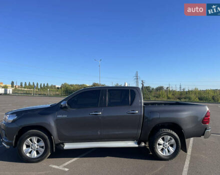 Серый Тойота Хайлюкс, объемом двигателя 2.39 л и пробегом 190 тыс. км за 32550 $, фото 12 на Automoto.ua