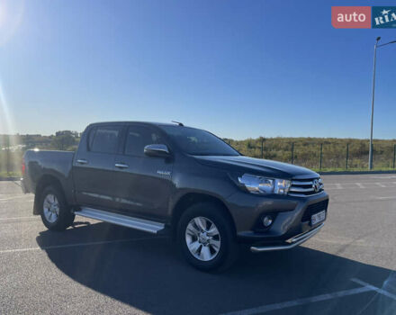 Серый Тойота Хайлюкс, объемом двигателя 2.39 л и пробегом 190 тыс. км за 32550 $, фото 2 на Automoto.ua