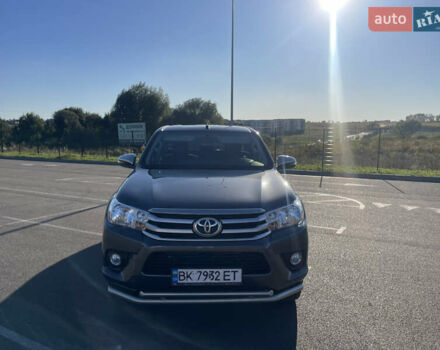 Серый Тойота Хайлюкс, объемом двигателя 2.39 л и пробегом 190 тыс. км за 32550 $, фото 18 на Automoto.ua