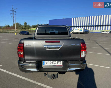 Серый Тойота Хайлюкс, объемом двигателя 2.39 л и пробегом 190 тыс. км за 32550 $, фото 14 на Automoto.ua