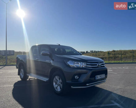 Серый Тойота Хайлюкс, объемом двигателя 2.39 л и пробегом 190 тыс. км за 32550 $, фото 17 на Automoto.ua