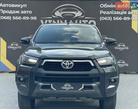 Серый Тойота Хайлюкс, объемом двигателя 2.8 л и пробегом 43 тыс. км за 49900 $, фото 5 на Automoto.ua