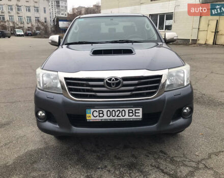 Серый Тойота Хайлюкс, объемом двигателя 2.49 л и пробегом 263 тыс. км за 22000 $, фото 1 на Automoto.ua