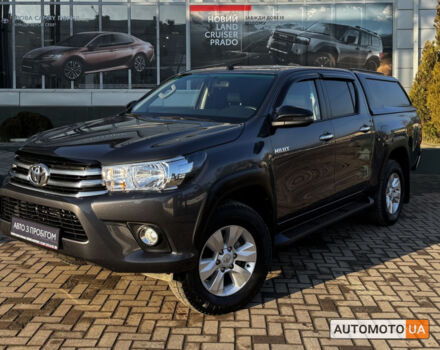 Серый Тойота Хайлюкс, объемом двигателя 2.4 л и пробегом 80 тыс. км за 33215 $, фото 1 на Automoto.ua