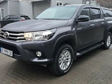 Серый Тойота Хайлюкс, объемом двигателя 2.4 л и пробегом 80 тыс. км за 32500 $, фото 1 на Automoto.ua