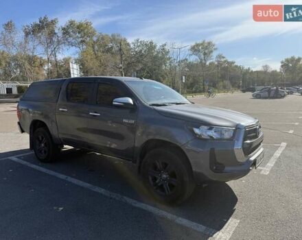 Тойота Хайлюкс 2021 в Киеве на Automoto.ua Серый Тойота Хайлюкс, объемом двигателя 2.39 л и пробегом 85 тыс. км за 29000 $, фото 1 на Automoto.ua