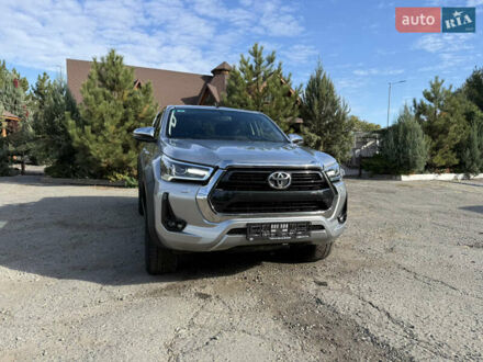 Тойота Хайлюкс 2021 в Днепре (Днепропетровске) на Automoto.ua Серый Тойота Хайлюкс, объемом двигателя 2.76 л и пробегом 131 тыс. км за 45500 $, фото 1 на Automoto.ua