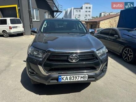 Тойота Хайлюкс 2022 в Киеве на Automoto.ua Серый Тойота Хайлюкс, объемом двигателя 2.39 л и пробегом 59 тыс. км за 40900 $, фото 1 на Automoto.ua