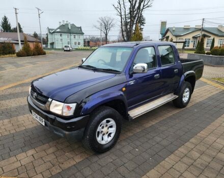 Синий Тойота Хайлюкс, объемом двигателя 2.5 л и пробегом 162 тыс. км за 7209 $, фото 6 на Automoto.ua