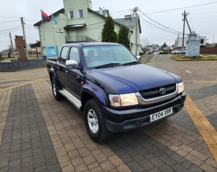 Синий Тойота Хайлюкс, объемом двигателя 2.5 л и пробегом 162 тыс. км за 7209 $, фото 1 на Automoto.ua