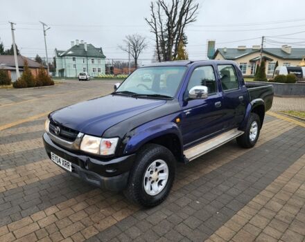 Синий Тойота Хайлюкс, объемом двигателя 2.5 л и пробегом 162 тыс. км за 7209 $, фото 5 на Automoto.ua