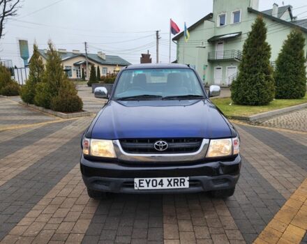 Синий Тойота Хайлюкс, объемом двигателя 2.5 л и пробегом 162 тыс. км за 7209 $, фото 3 на Automoto.ua