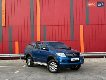 Тойота Хайлюкс 2014 в Киеве на Automoto.ua Синий Тойота Хайлюкс, объемом двигателя 2.98 л и пробегом 216 тыс. км за 19990 $, фото 1 на Automoto.ua