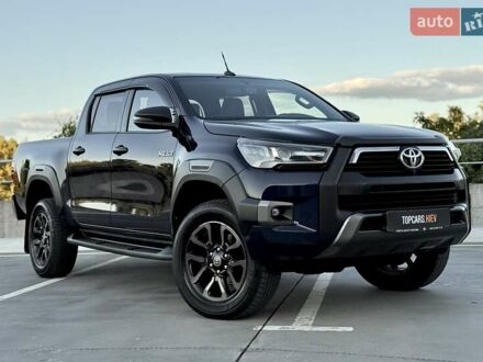 Тойота Хайлюкс 2022 в Киеве на Automoto.ua Синий Тойота Хайлюкс, объемом двигателя 2.76 л и пробегом 78 тыс. км за 48700 $, фото 1 на Automoto.ua