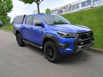 Тойота Хайлюкс 2022 в Львове на Automoto.ua Синий Тойота Хайлюкс, объемом двигателя 2.8 л и пробегом 12 тыс. км за 26000 $, фото 1 на Automoto.ua