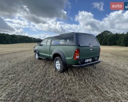 Зеленый Тойота Хайлюкс, объемом двигателя 2.5 л и пробегом 273 тыс. км за 3300 $, фото 7 на Automoto.ua