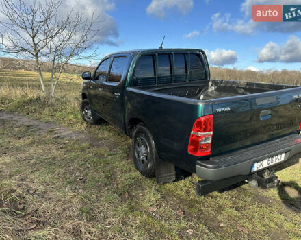 Зелений Тойота Хайлюкс, об'ємом двигуна 2.4 л та пробігом 134 тис. км за 18300 $, фото 1 на Automoto.ua