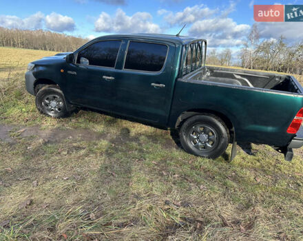 Зелений Тойота Хайлюкс, об'ємом двигуна 2.4 л та пробігом 134 тис. км за 18300 $, фото 2 на Automoto.ua