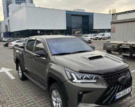 Зеленый Тойота Хайлюкс, объемом двигателя 2.4 л и пробегом 188 тыс. км за 24500 $, фото 5 на Automoto.ua