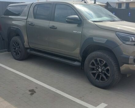 Зелений Тойота Хайлюкс, об'ємом двигуна 2.8 л та пробігом 27 тис. км за 48000 $, фото 7 на Automoto.ua