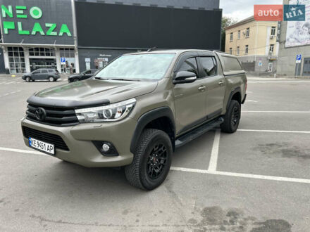 Тойота Хайлюкс 2016 в Днепре (Днепропетровске) на Automoto.ua Зеленый Тойота Хайлюкс, объемом двигателя 2.76 л и пробегом 157 тыс. км за 31500 $, фото 1 на Automoto.ua