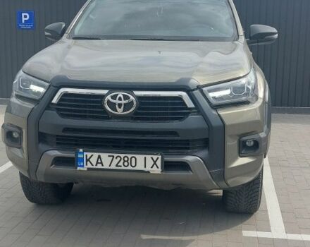 Зелений Тойота Хайлюкс, об'ємом двигуна 2.8 л та пробігом 27 тис. км за 48000 $, фото 1 на Automoto.ua