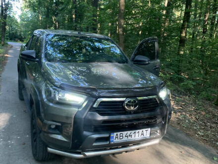 Тойота Хайлюкс 2021 в Виннице на Automoto.ua Зеленый Тойота Хайлюкс, объемом двигателя 2.76 л и пробегом 52 тыс. км за 47000 $, фото 1 на Automoto.ua