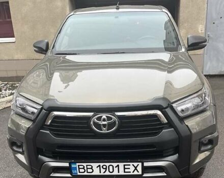 Зелений Тойота Хайлюкс, об'ємом двигуна 2.76 л та пробігом 31 тис. км за 47000 $, фото 1 на Automoto.ua