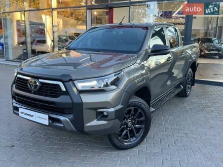 Тойота Хайлюкс 2023 в Одессе на Automoto.ua Зеленый Тойота Хайлюкс, объемом двигателя 2.76 л и пробегом 94 тыс. км за 46500 $, фото 1 на Automoto.ua