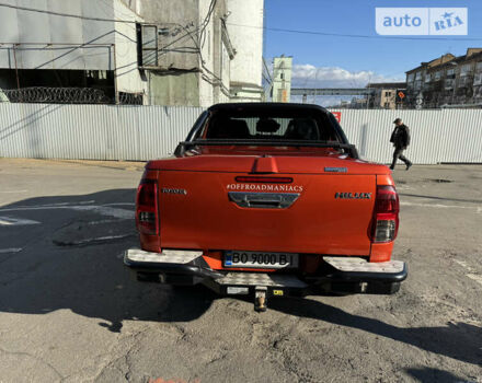 Помаранчевий Тойота Хайлюкс, об'ємом двигуна 2.39 л та пробігом 157 тис. км за 29800 $, фото 4 на Automoto.ua