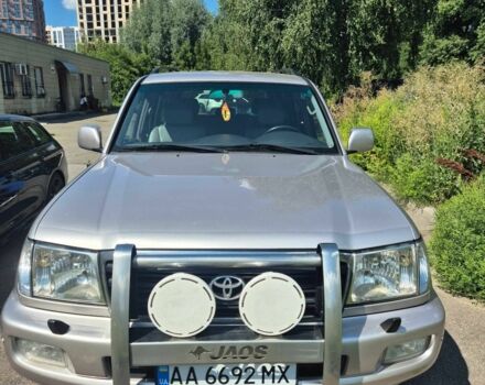 Бежевый Тойота Ленд Крузер 100, объемом двигателя 4.7 л и пробегом 360 тыс. км за 13600 $, фото 1 на Automoto.ua