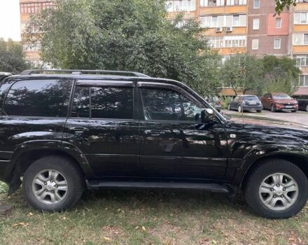 Черный Тойота Ленд Крузер 100, объемом двигателя 4.7 л и пробегом 442 тыс. км за 10000 $, фото 9 на Automoto.ua