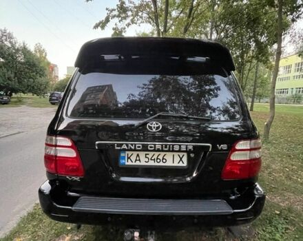 Черный Тойота Ленд Крузер 100, объемом двигателя 4.7 л и пробегом 442 тыс. км за 10000 $, фото 12 на Automoto.ua