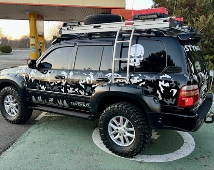 Чорний Тойота Ленд Крузер 100, об'ємом двигуна 4.7 л та пробігом 430 тис. км за 25000 $, фото 2 на Automoto.ua