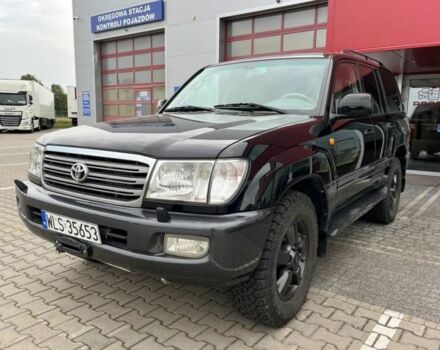 Черный Тойота Ленд Крузер 100, объемом двигателя 4.2 л и пробегом 277 тыс. км за 3300 $, фото 1 на Automoto.ua