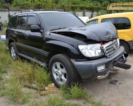 Черный Тойота Ленд Крузер 100, объемом двигателя 4.7 л и пробегом 145 тыс. км за 8500 $, фото 4 на Automoto.ua