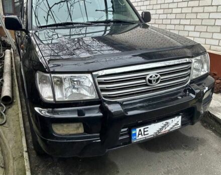 Черный Тойота Ленд Крузер 100, объемом двигателя 4.7 л и пробегом 290 тыс. км за 15999 $, фото 2 на Automoto.ua