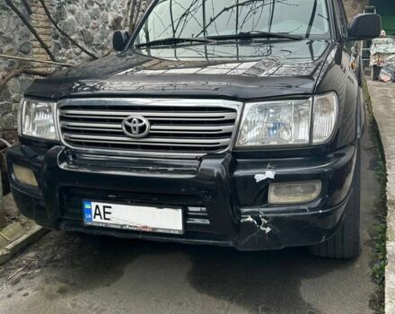 Черный Тойота Ленд Крузер 100, объемом двигателя 4.7 л и пробегом 290 тыс. км за 15999 $, фото 1 на Automoto.ua