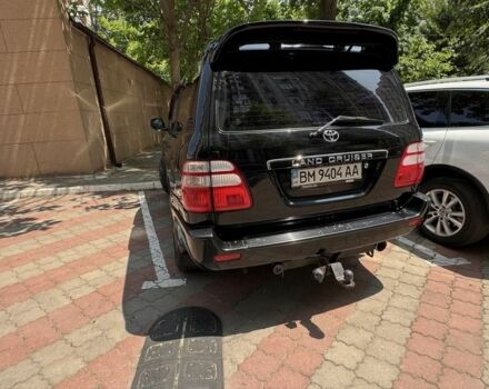 Черный Тойота Ленд Крузер 100, объемом двигателя 4.7 л и пробегом 454 тыс. км за 16500 $, фото 2 на Automoto.ua